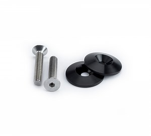 Passenger Peg Block Off for Triumph Motorcycles | Black (pr)