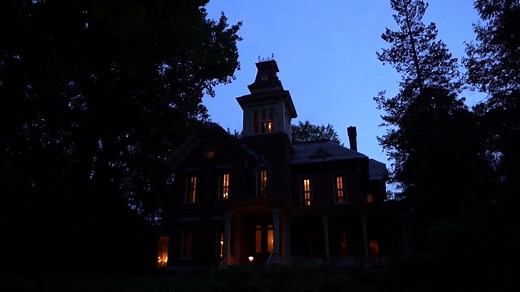 Christine McConnell Moves into a Real Haunted Mansion