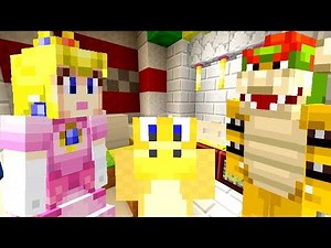 PEACH AND BOWSER NAMED THE BABY! *REVEAL!* | Super Mario Series | Minecraft [272]
