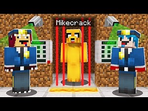 ¡MIKECRACK ATRAPADO en la PRISIÓN NOOB de MINECRAFT! 😰😭 ME QUIERO ESCAPAR!! ☠ DEATH RUN #10
