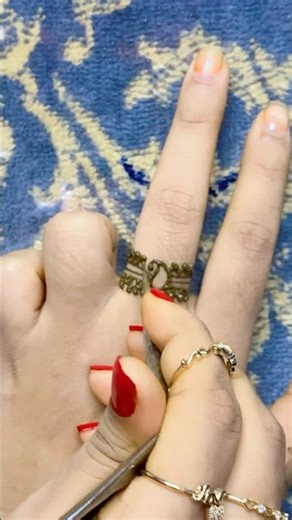 Ring Mehandi Design 😱#nehamehandi #mehndi #henna #hennadesign #mehandi
