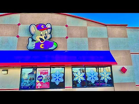 2-Stage Chuck E Cheese Store Tour 2023 in Modesto California