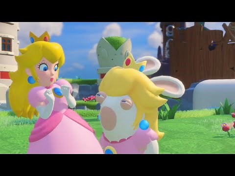 Mario and Rabbids: Kingdom Battle (Rabbid Peach's Funny Moments)