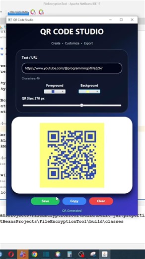 Build a Modern QR Code Studio in JavaFX | Live QR Generator