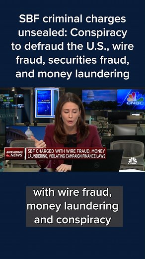 7.4K views · 72 reactions | A federal indictment was unsealed alleging widespread fraud by FTX co-founder Sam Bankman-Fried. | CNBC | Facebook