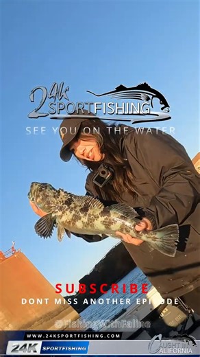 Lingcod Fishing We Need This Go Home Fish Is It Keeping Or Not ‪@FishingWithFaline‬