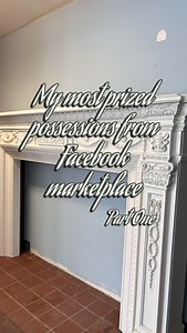 My most prized possessions from Facebook marketplace: part one This custom fireplace mantle purchased for $300 I will never let her go the details are just too good 👌🏼 #interiordesign #diy #secondhand #facebookmarketplace #frenchstyle | Paige Kontrafouris Home