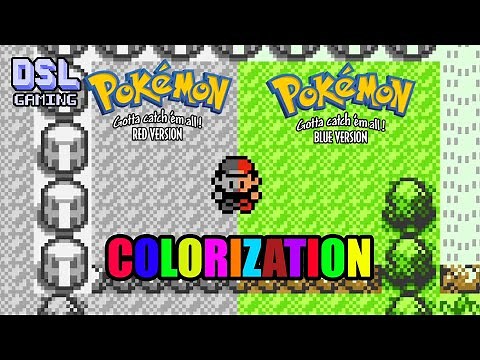 Pokemon Red and Blue.... IN COLOR!