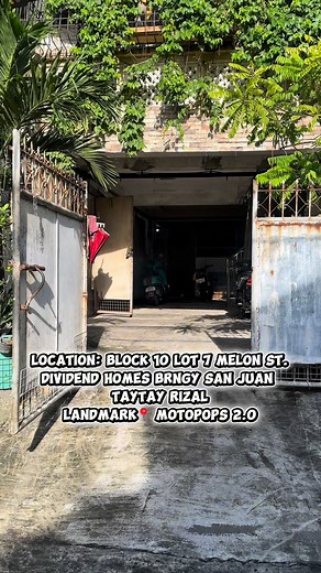 214K views · 2.8K reactions | Meron na tayong palatandaan para di na kayo maligaw mga papi Address: block 10 lot 7 melon st. Dividend homes brngy san juan taytay rizal Landmark motopops 2.0 | MotoPops 2.0 | Facebook