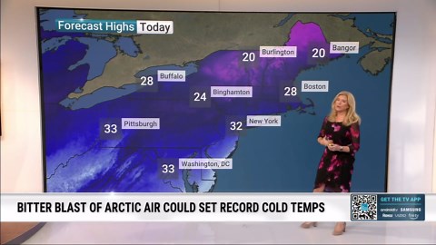 Record cold remains for millions in Northeast