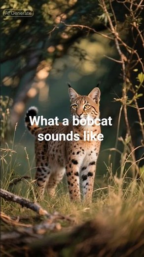What a bobcat sounds like #bobcat #animalsounds