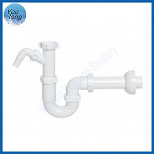 [Hot Item] Sink Drain Pipe PVC Pipe for Kitchen Strainer Bathroom Siphon