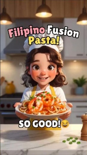 🍝 Filipino Fusion Pasta You'll Crave Every Week! Calamansi Adobo Shrimp Magic 🇵🇭✨