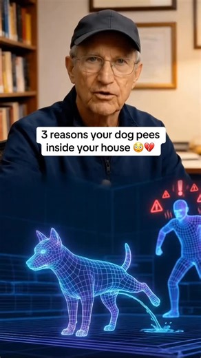 Hodge Jaheem on Instagram: "3 reasons your dog pees inside your house 💔 https://amzn.to/4oMYzU7 #dog #doghealth #viral"