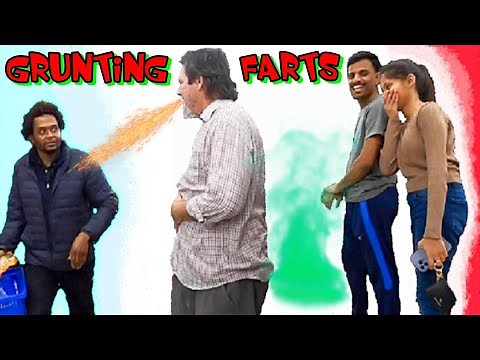 FARTING with GRUNTING NOISES 😫 & SPLATTERING Fart Sounds! 💩