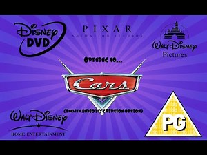 Opening to Cars 2006 UK DVD (English Audio Descriptive Option)