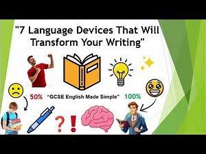 “Mastering Language Devices: 7 Key Techniques Every GCSE Student Must Know”