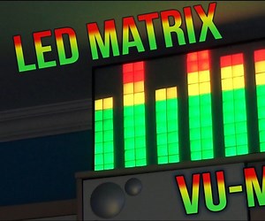 LED Matrix VU-Meter