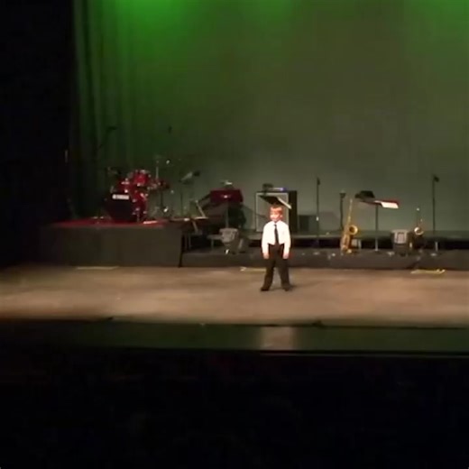 522K views · 5.8K reactions | 6-Year-Old Steps Onstage with Professional Dancer—Now Watch When They Both Start Moving Their Feet! Full video in the comment  | About everything | Facebook