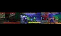 Mix of 3 videos from youtube : Deunta Cisse's PJ Masks Sparta Remix Triparison
