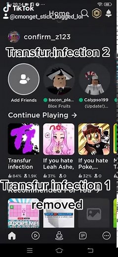 free Transfur infection