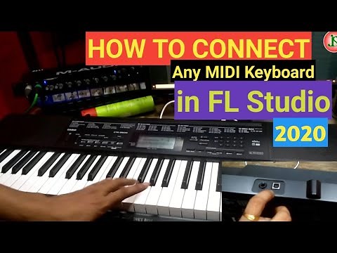 How to Connect Midi keyboard to FL Studio in Hindi 2020 ll Midi ko FL Studio se kaise connect kare