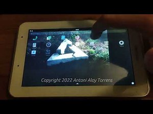 PostmarketOS Phosh 0.14.0 on Samsung Galaxy Tab 2 7.0 tablet (PowerVR SGX 540 GPU)