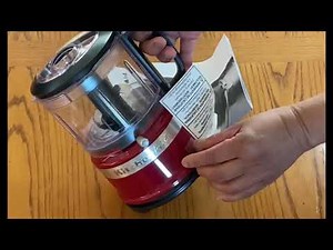 Food Chopper KitchenAid Unboxing and seafood sauce recipe
