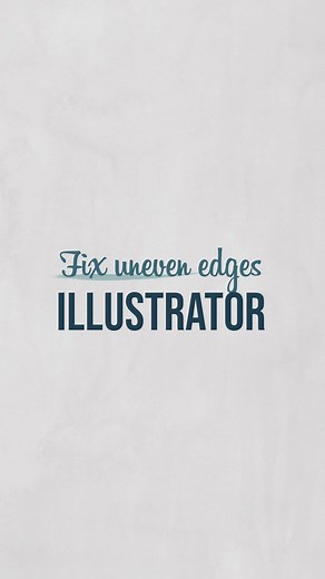 Lars | Logo & Brand Identity Designer | Here is how to easily fix uneven edges in adobe illustrator! . . . #designtips #designtip #designtipsandtricks #designer #design... | Instagram