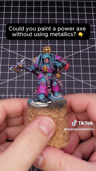 Mastering Non-Metallic Metal for Space Marine Models