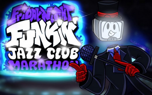 FNF优质模组 Jazz Club Marathon: VS Showcaster FULL WEEK