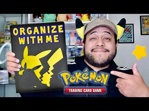 BUILD A POKEMON BINDER WITH ME! // How I Organize MY Pokémon TCG Sets | ElevenAlvy.