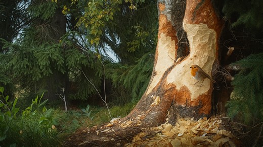 Hidden Camera Captures Footage Deep in the Wilderness