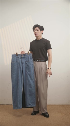 🔥 Lên form cực cháy, hack dáng siêu mê cùng bộ đôi quần jeans QTJN04 & QTJN05 hot nhất phiên live nhà QT.HOUSE! 👖 #qthouse #megasale99 #tiktokshop99 #shopeesale99 #quanjeans #menswear #quietluxury #thoitrangnam