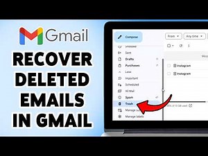 How To Recover Deleted Emails In Gmail | Restore Gmail Emails From Trash 2026
