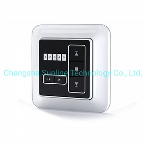 [Hot Item] European Five Channel Wall Type Transmitter/Roller Blinds Shutter Awning Curtain Remote Control
