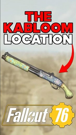 THE KABLOOM LEGENDARY SHOTGUN LOCATION IN FALLOUT 76