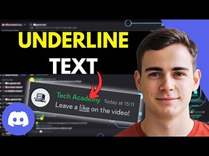 How To Underline Text on Discord (Quick Guide)
