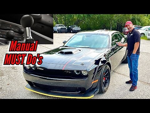 3 MUST DO Mods for Manual Challengers.. R/T, Scatpack, or Hellcat