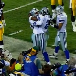 1996-1-28 Dallas Cowboys vs Pittsburgh Steelers (Larry Brown 30-yard interception return) Super Bowl XXX | On this day in Professional Football History
