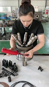 1.1M views · 10K reactions | Broken Hydraulic Pump Repair Assembly Process! | Mechanic Mia | Facebook