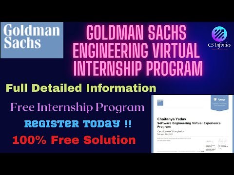 Goldman Sachs Engineering Virtual Program || 100% Free || Forage || Open for all student🔥🔥🔥🔥