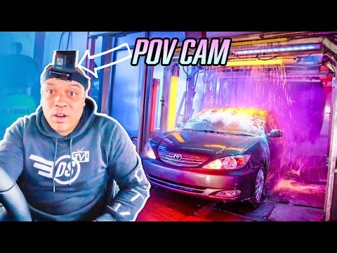 First Drive Through A Car Wash