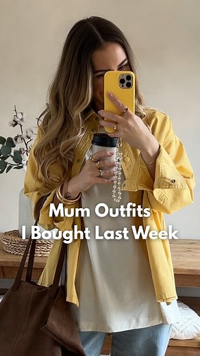 Rebecca Kula on Instagram: "Its the yellow denim jacket for me ✨👏🏼🍋 Yellow is definitely my new obsession ! I'm having a poll on my stories of what to keep & what to return ! I'd love your vibe there 🤍🤍🤍 Summer oversized tee £18 @nextofficial Green stripe trousers £20 @tuclothing Knitted stripe trousers £23 matching top £20 @zara Olive knitted top £16 @zara Yellow denim jacket £36 @zara Mustard stripe sandals £6 @flyingtiger Any size recommendations or other deets / links ✨ drop me a dm or