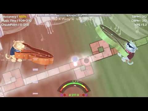 [ADOFAI official level play] Cansol - XS-X Party of spirits