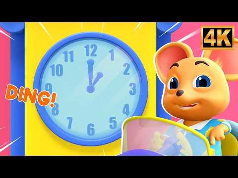 Hickory Dickory Dock | Mouse & Clock Song for Kids