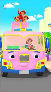 Wheels on the Fire truck Sing Along song #Shorts #songsforkids #trending #viral