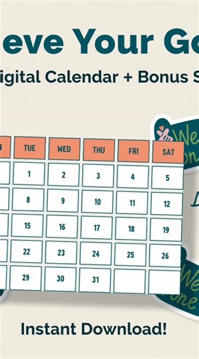urban Picasso on Instagram: "Stay motivated and organized all year with this 2026 printable calendar, featuring motivational stickers for every month. Designed to support focus, consistency, and a positive mindset, this calendar is perfect for planning, goal tracking, and daily inspiration throughout the year. The clean, modern layout makes it easy to print and use at home, in the office, or digitally. Each month includes unique motivation stickers to help you finish tasks, celebrate progress, a