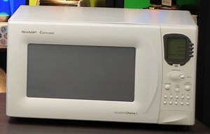 Old microwave oven deemed superior