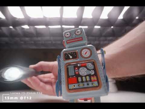 Laowa 15-35mm T12 Probe Zoom Lens (35° View) Lens Flare Tests